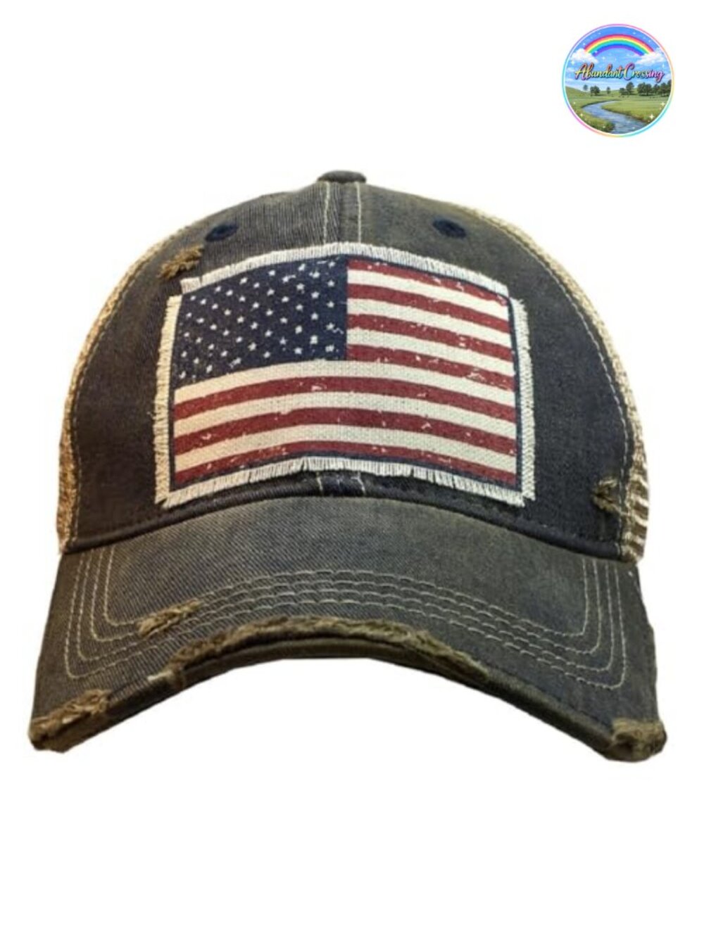 Distressed Trucker Baseball Cap Adjustable Snapback Humor Novelty Hat